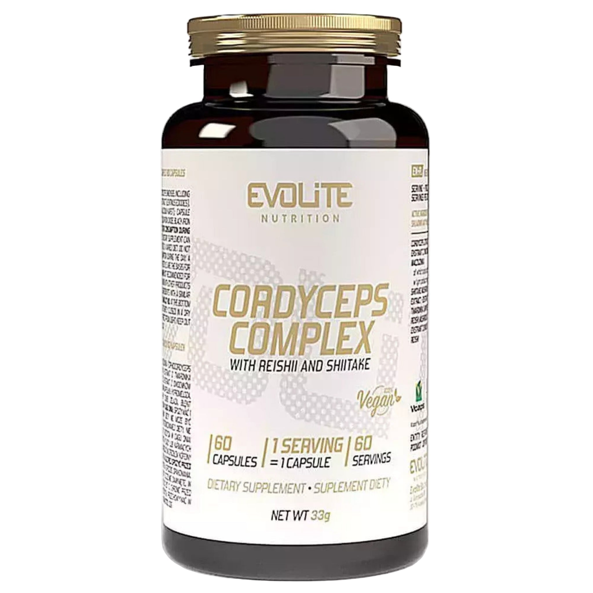 Evolite Nutrition Cordyceps Complex (60 Kapseln)