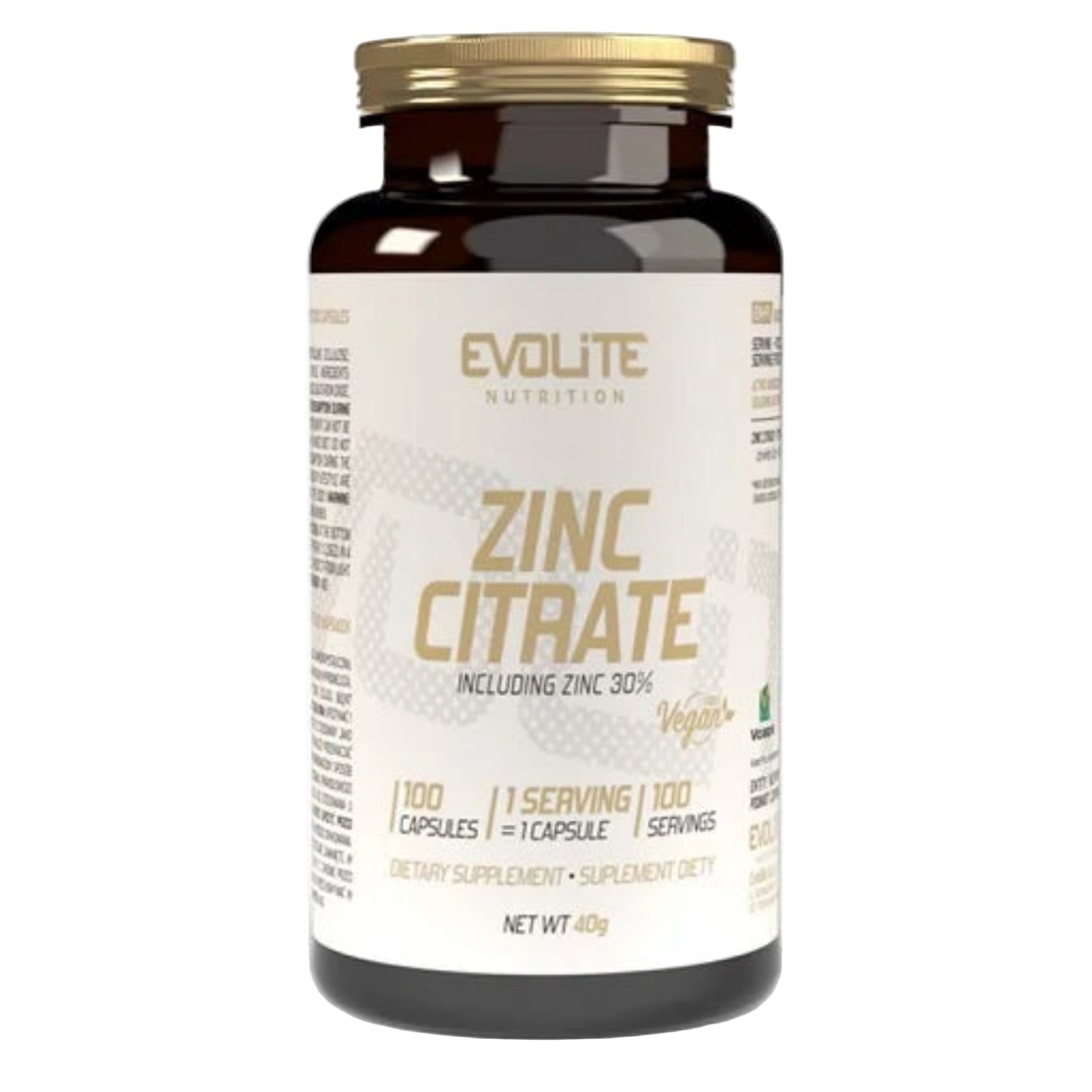 Evolite Nutrition Zinc Citrate (100 Kapseln)