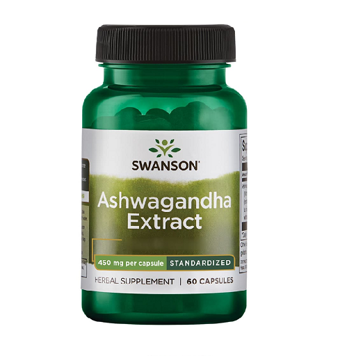 Swanson Ashwagandha Extract 450mg (60 Kapseln)