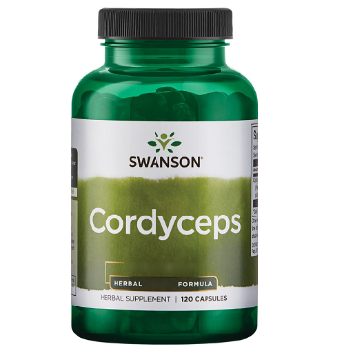 Swanson Cordyceps 600mg (120 Kapseln)