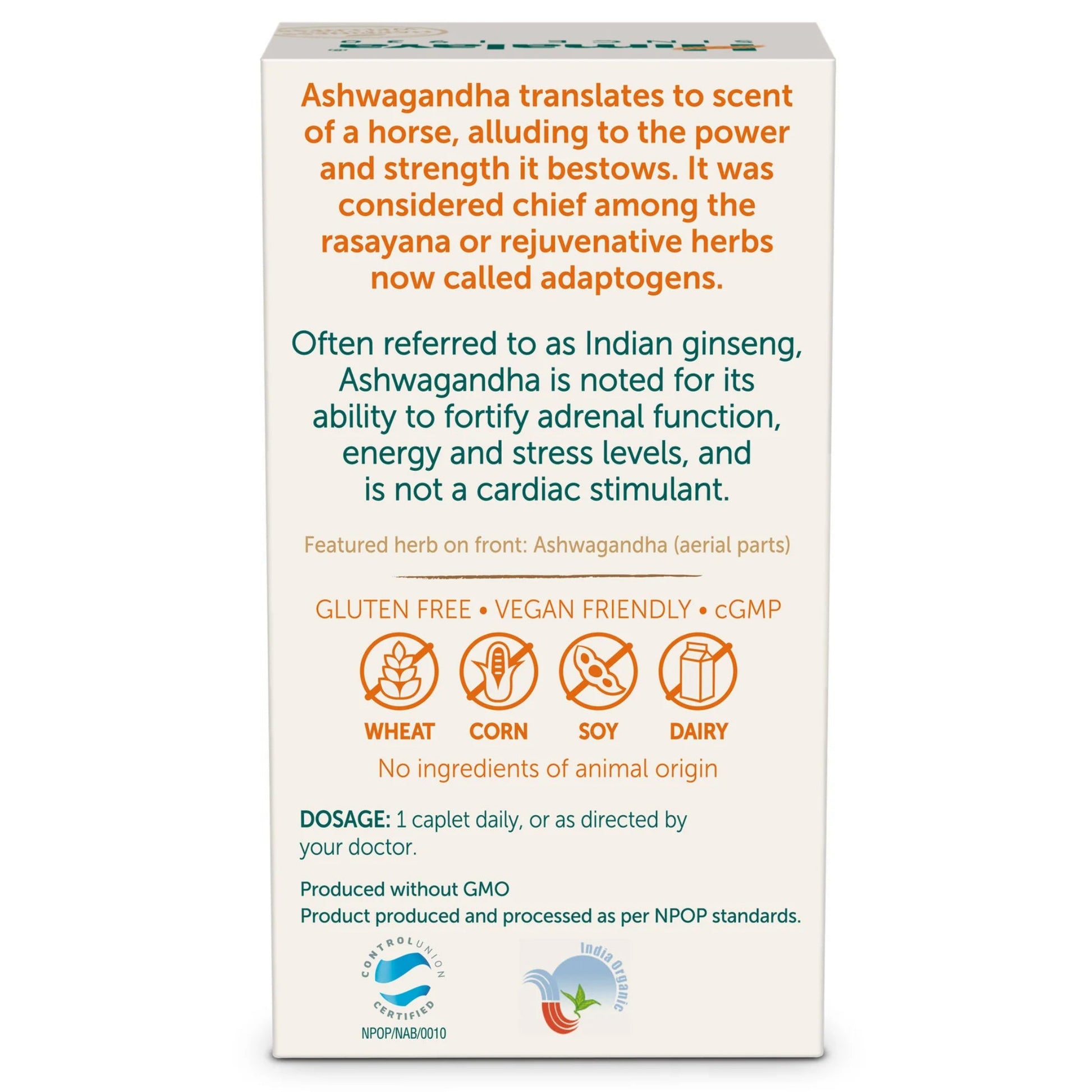 Himalaya Organic Ashwagandha (60 Kapseln)