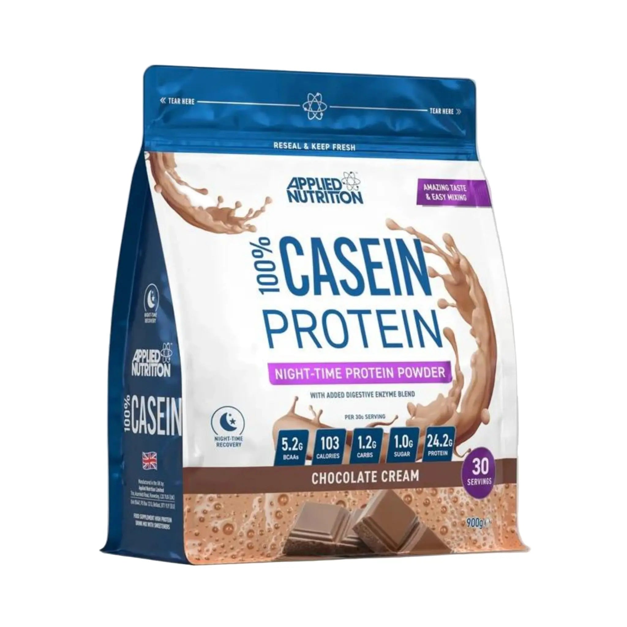 Applied Nutrition 100% Casein Protein 900g
