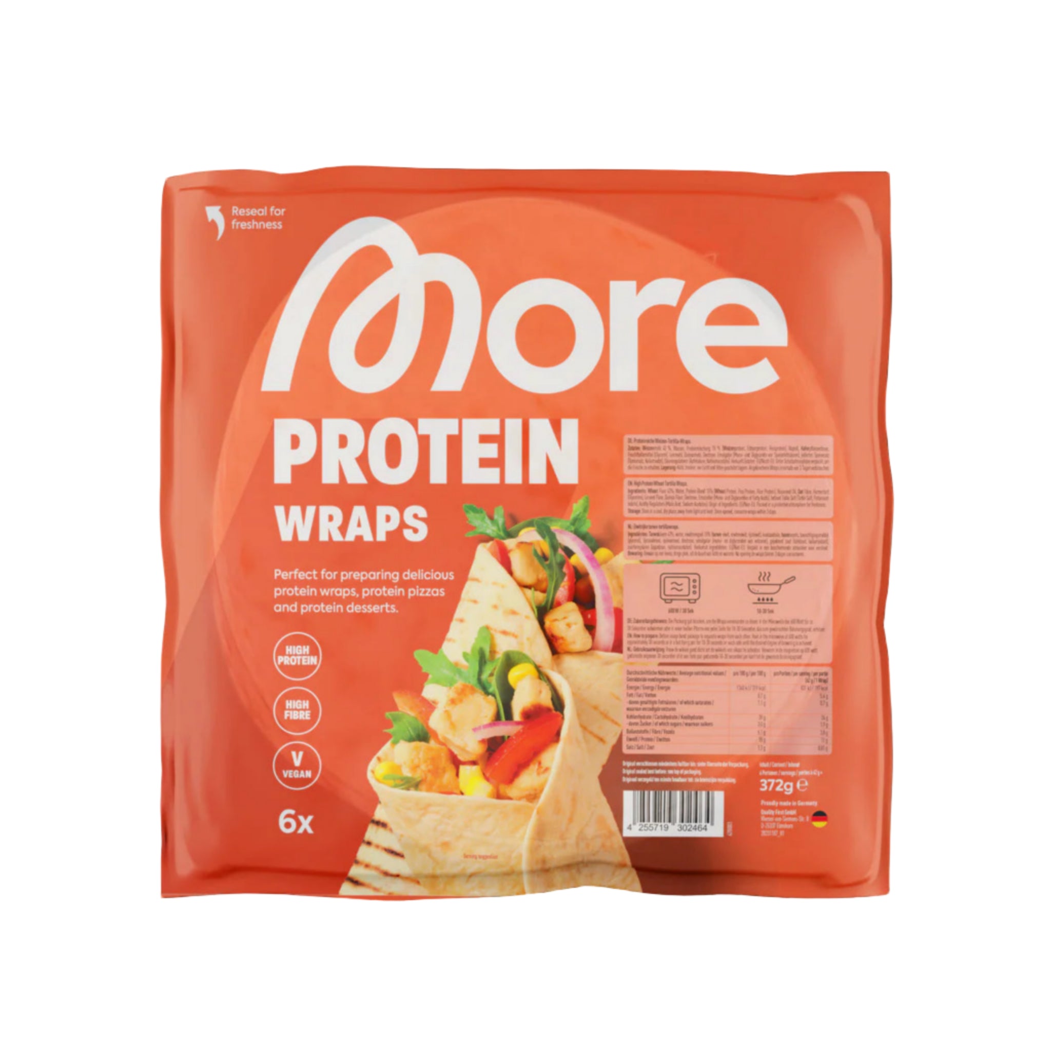 More Nutrition Protein Wrap (6x62g)