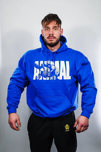 Universal Nutrition Animal Hooded Sweater Blau