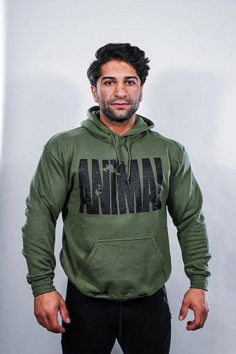 Universal Nutrition Animal Hooded Sweater Military
