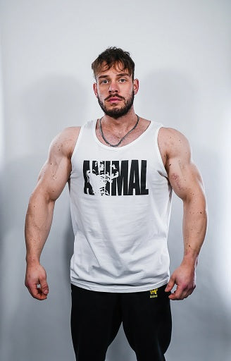 Universal Nutrition Animal Iconic Tank Top Weiß