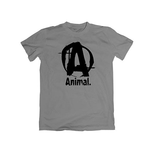 Universal Nutrition Animal Basic Logo T-Shirt Grau