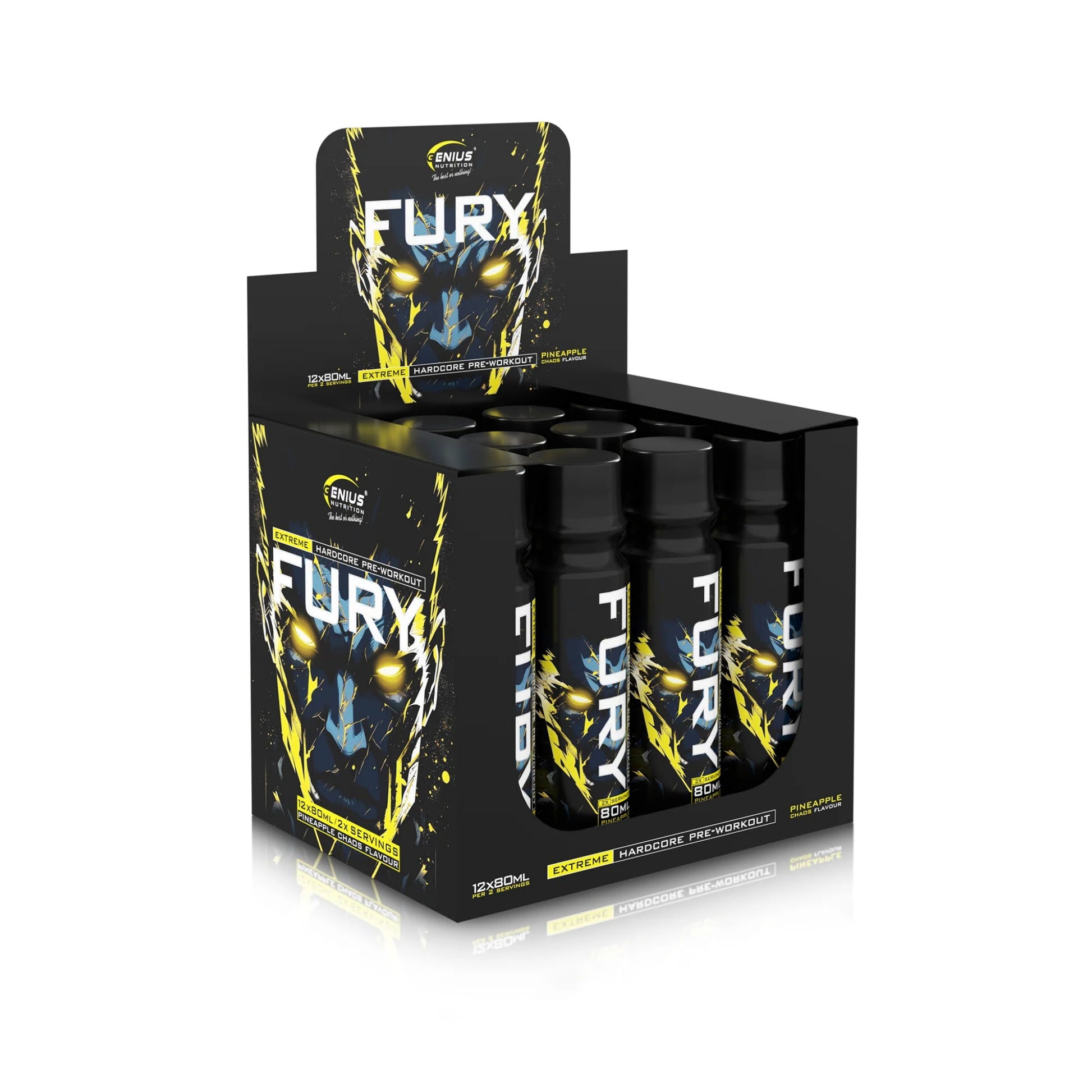 Genius Nutrition FURY Extreme Shot (12x80ml)