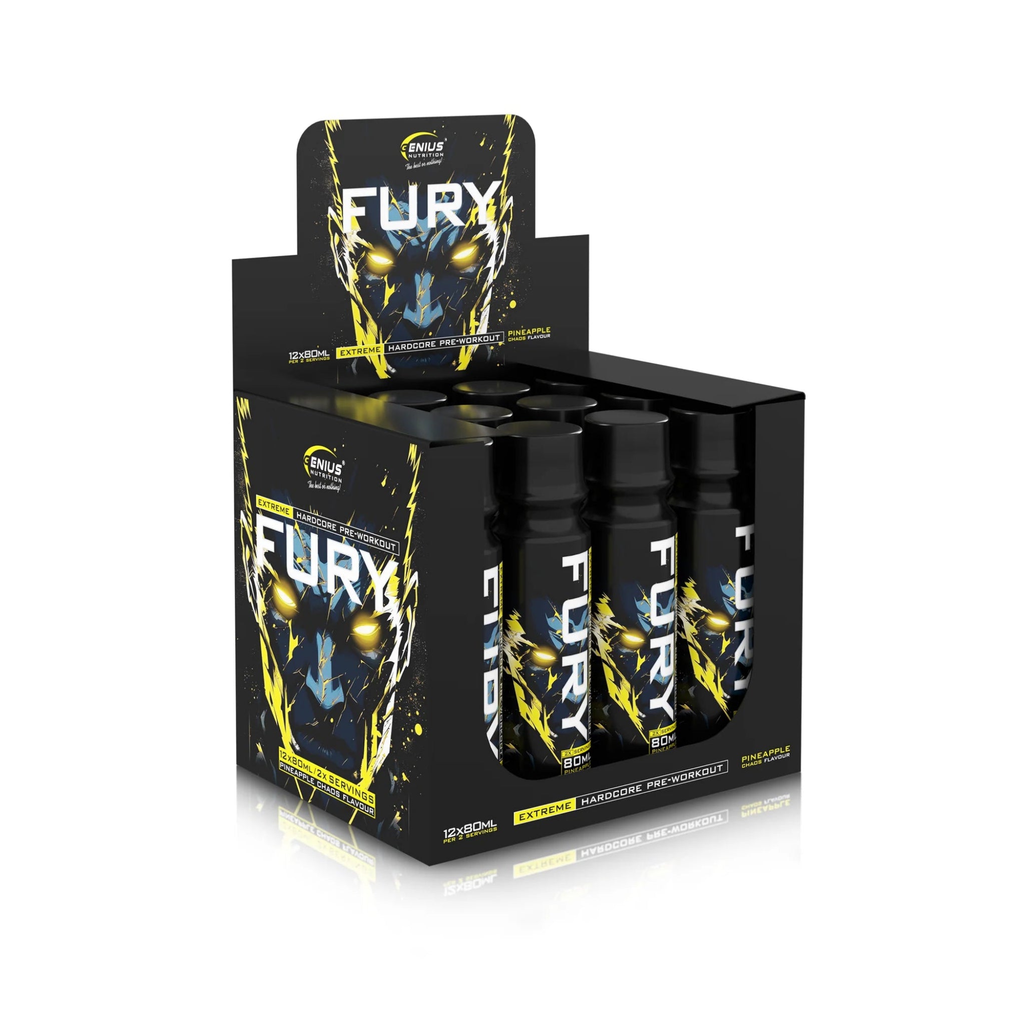 Genius Nutrition FURY Extreme Shot (12x80ml)