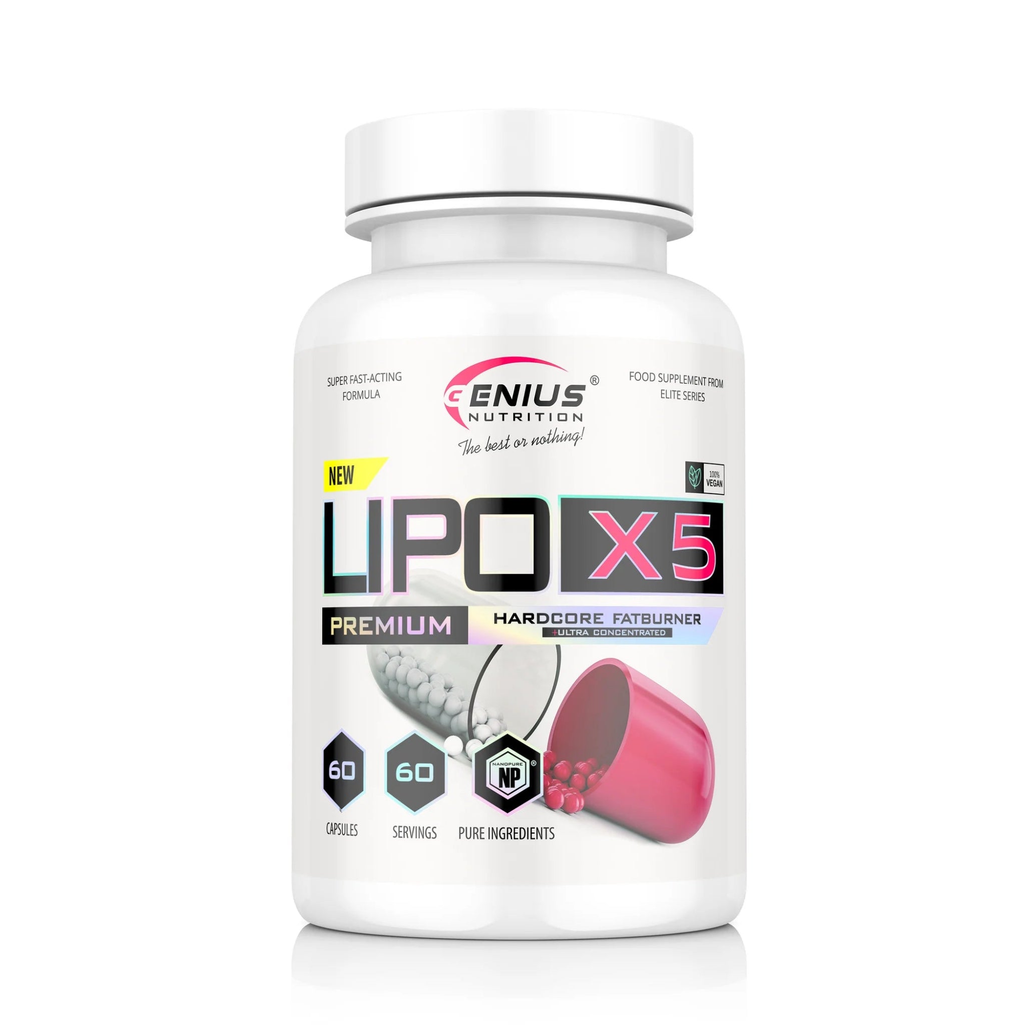 Genius Nutrition LIPO-X5 (60 Kapseln)