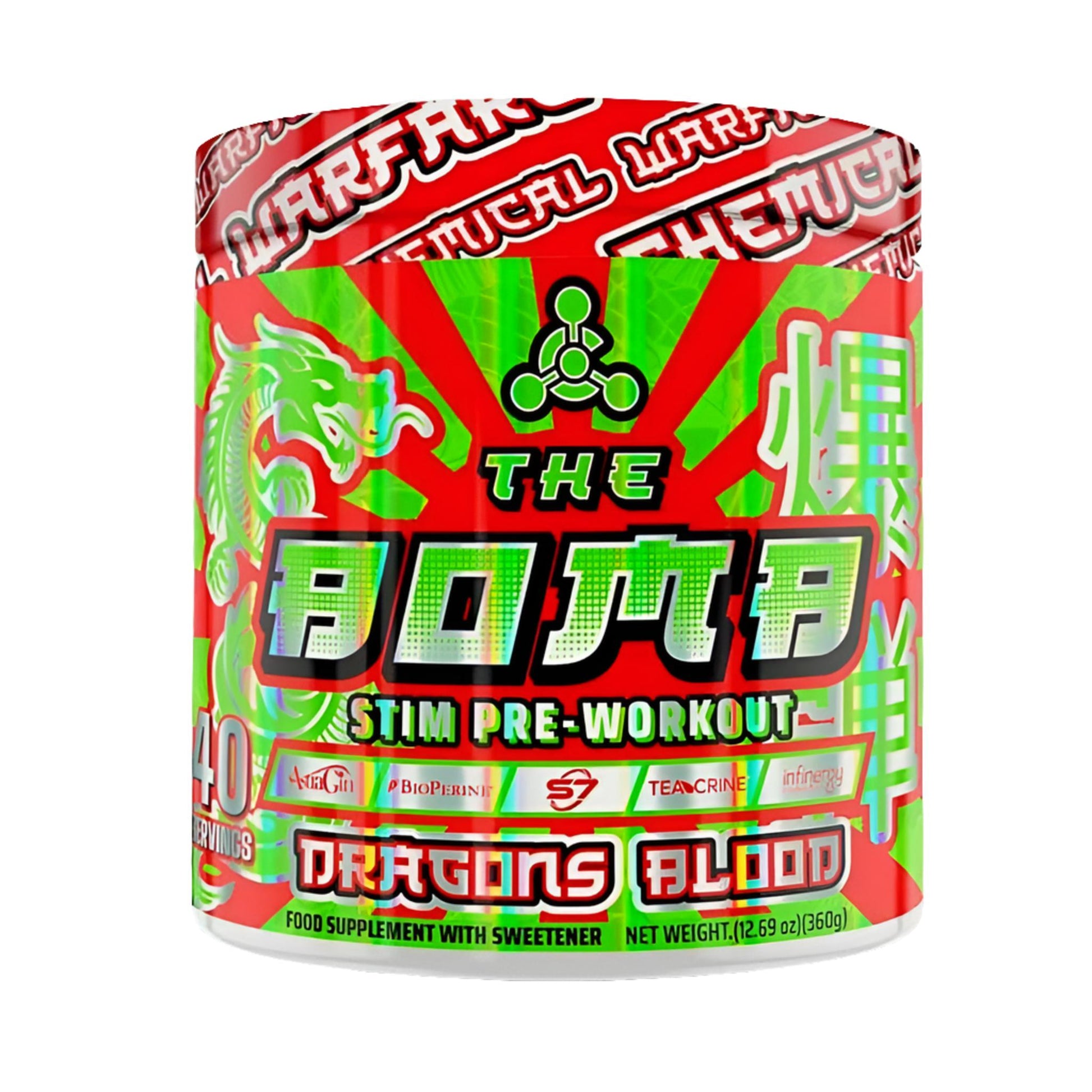 Chemical Warfare THE BOMB Stim Pre-Workout (360g)