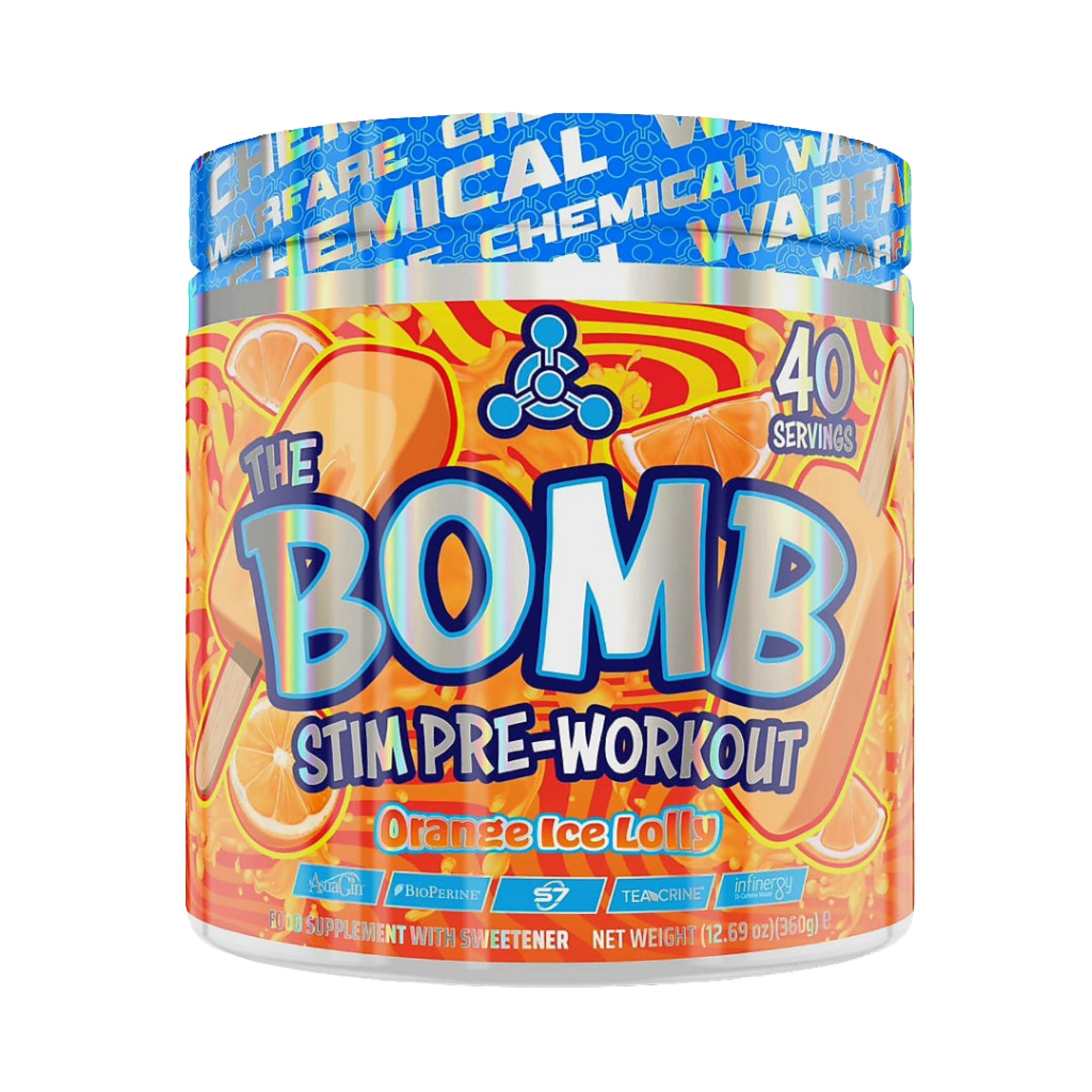 Chemical Warfare THE BOMB Stim Pre-Workout (360g)