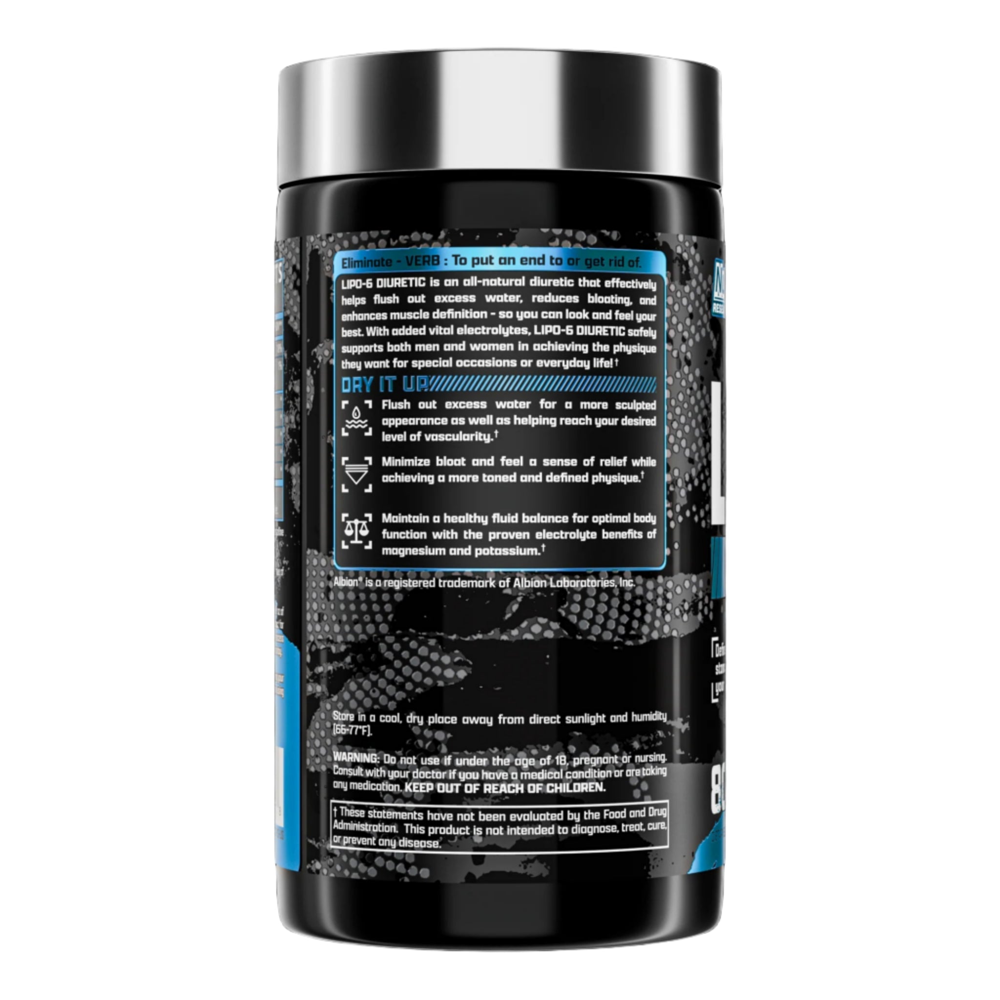 Nutrex Lipo 6 Black Diuretic (80 Kapseln)