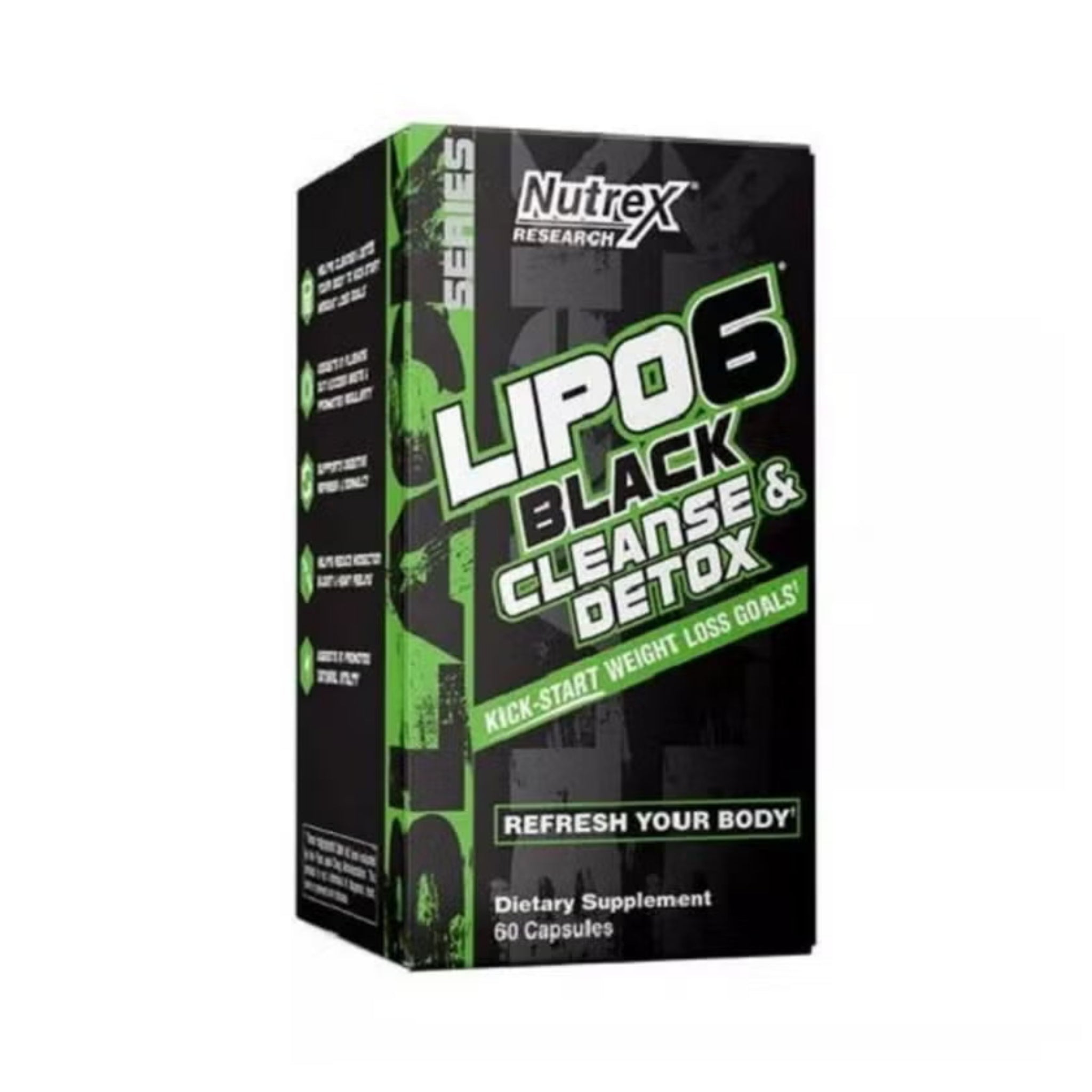 Nutrex Lipo 6 Black Cleanse & Detox (60 Kapseln)