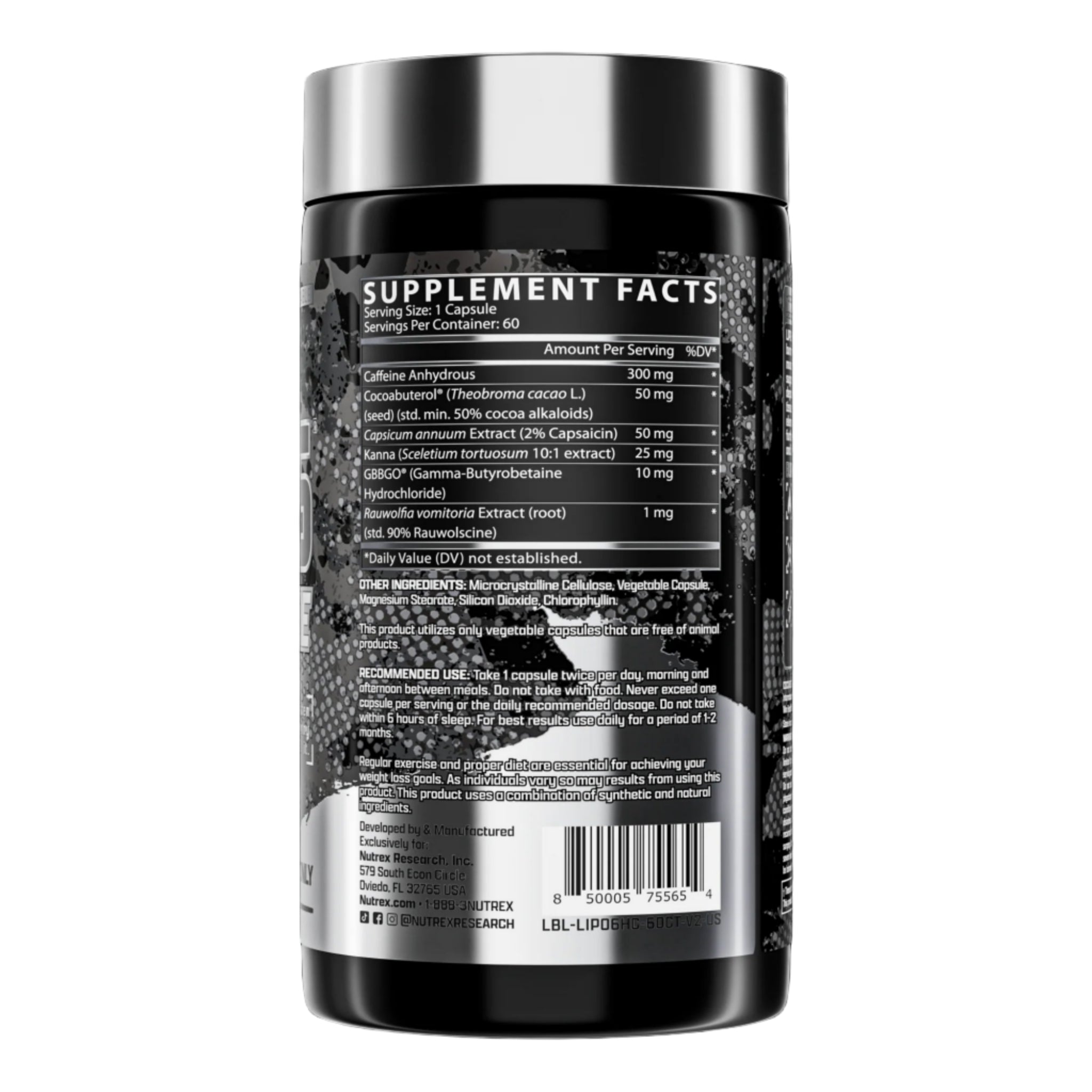 Nutrex Lipo 6 Hardcore (60 Kapseln)