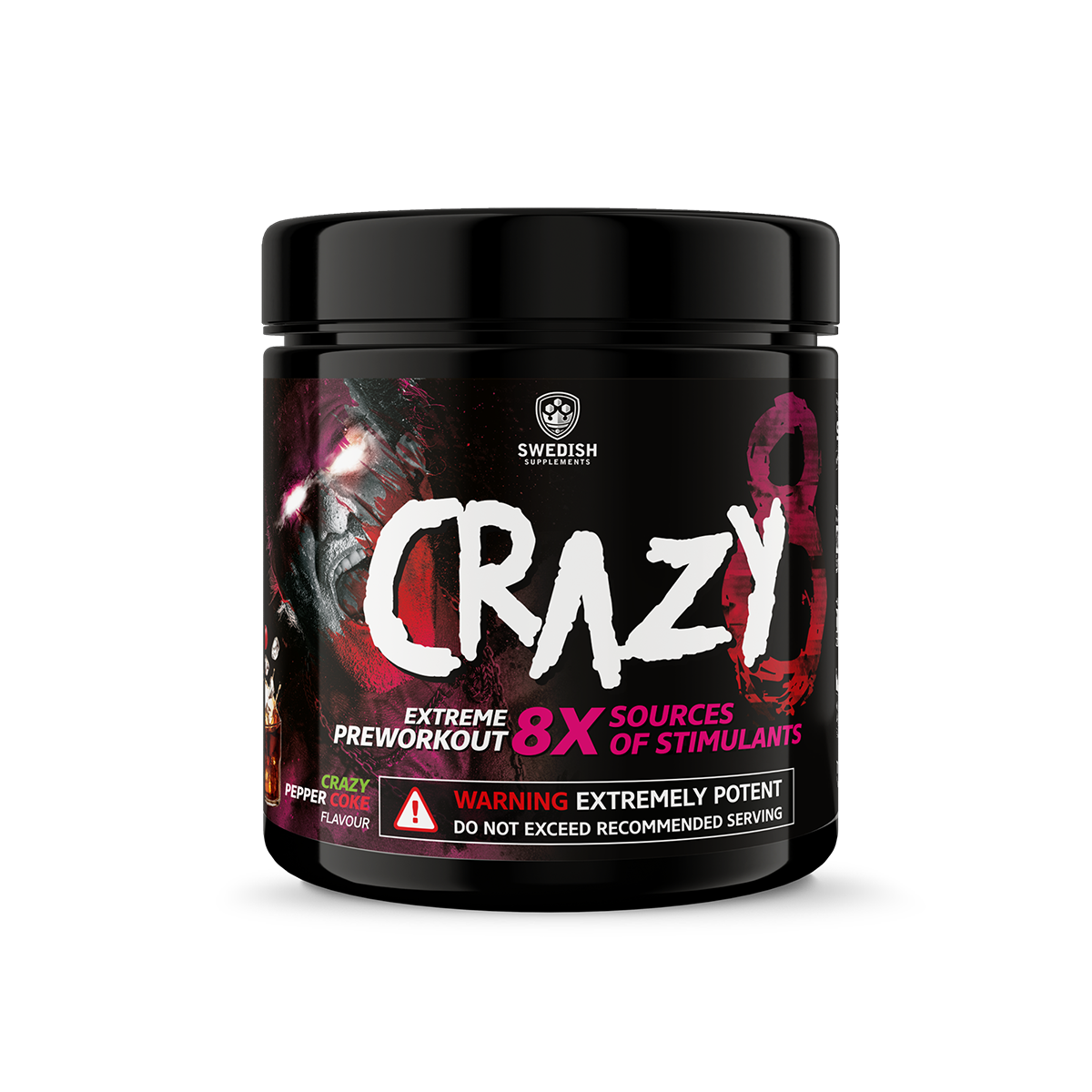 Swedish Supplements Crazy 8X (10x10g)