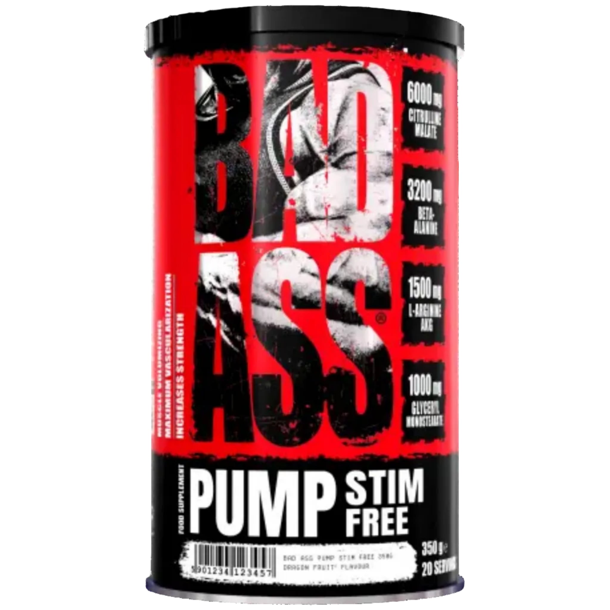 Bad Ass Pump Stim Free 350g
