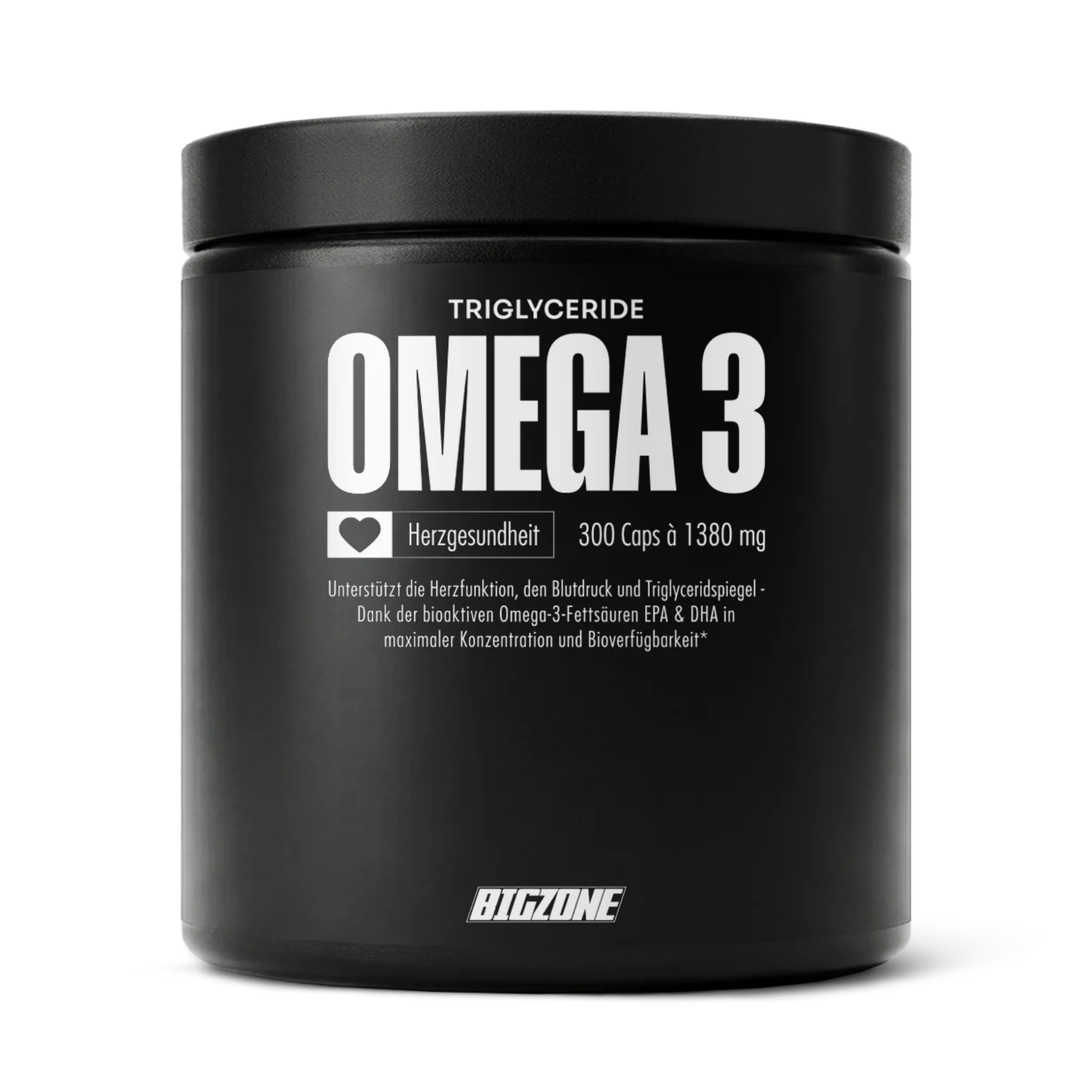 Big Zone Omega 3 Fury Triglyceride (300 Kapseln)