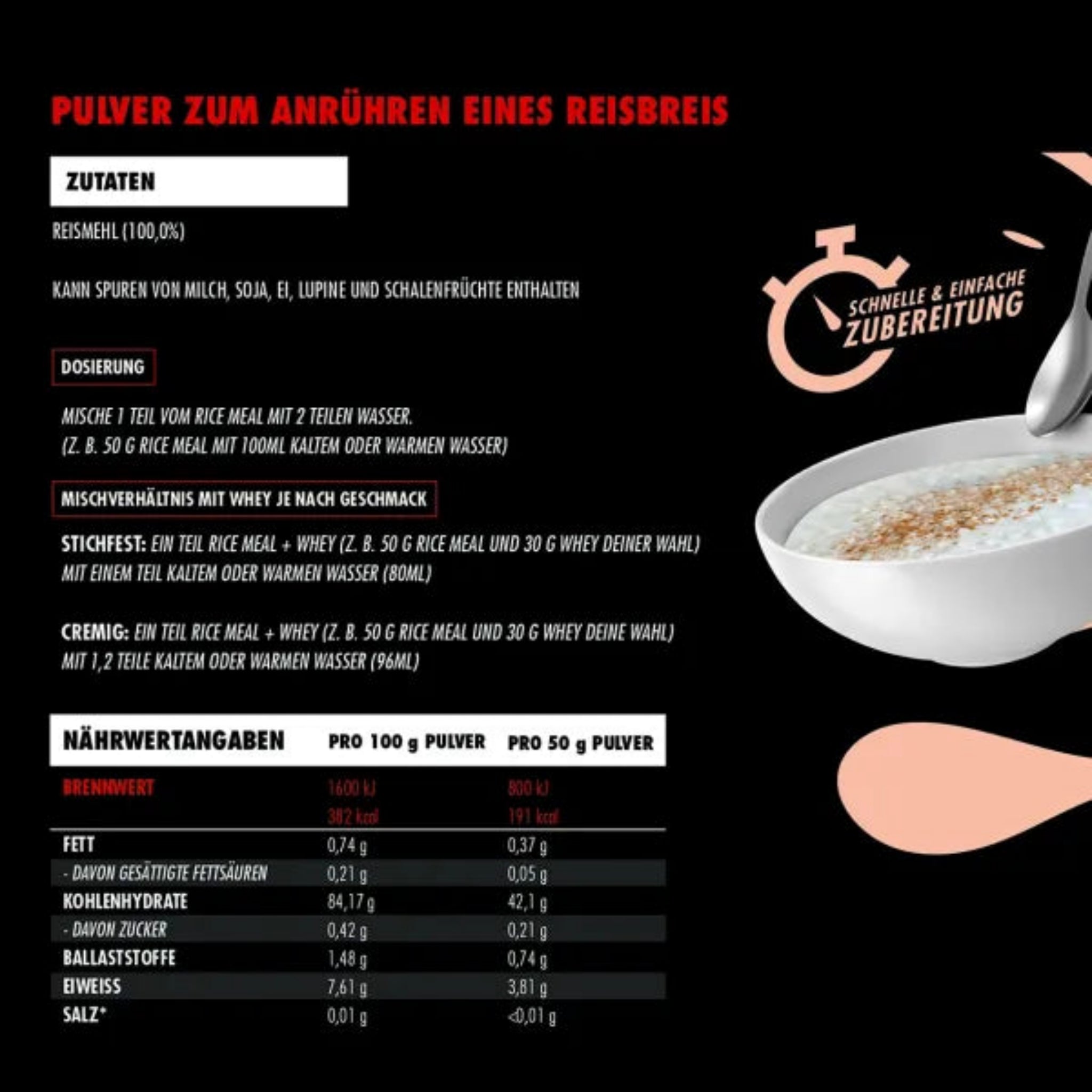 Big Zone Instant Rice Meal grob (3000g)