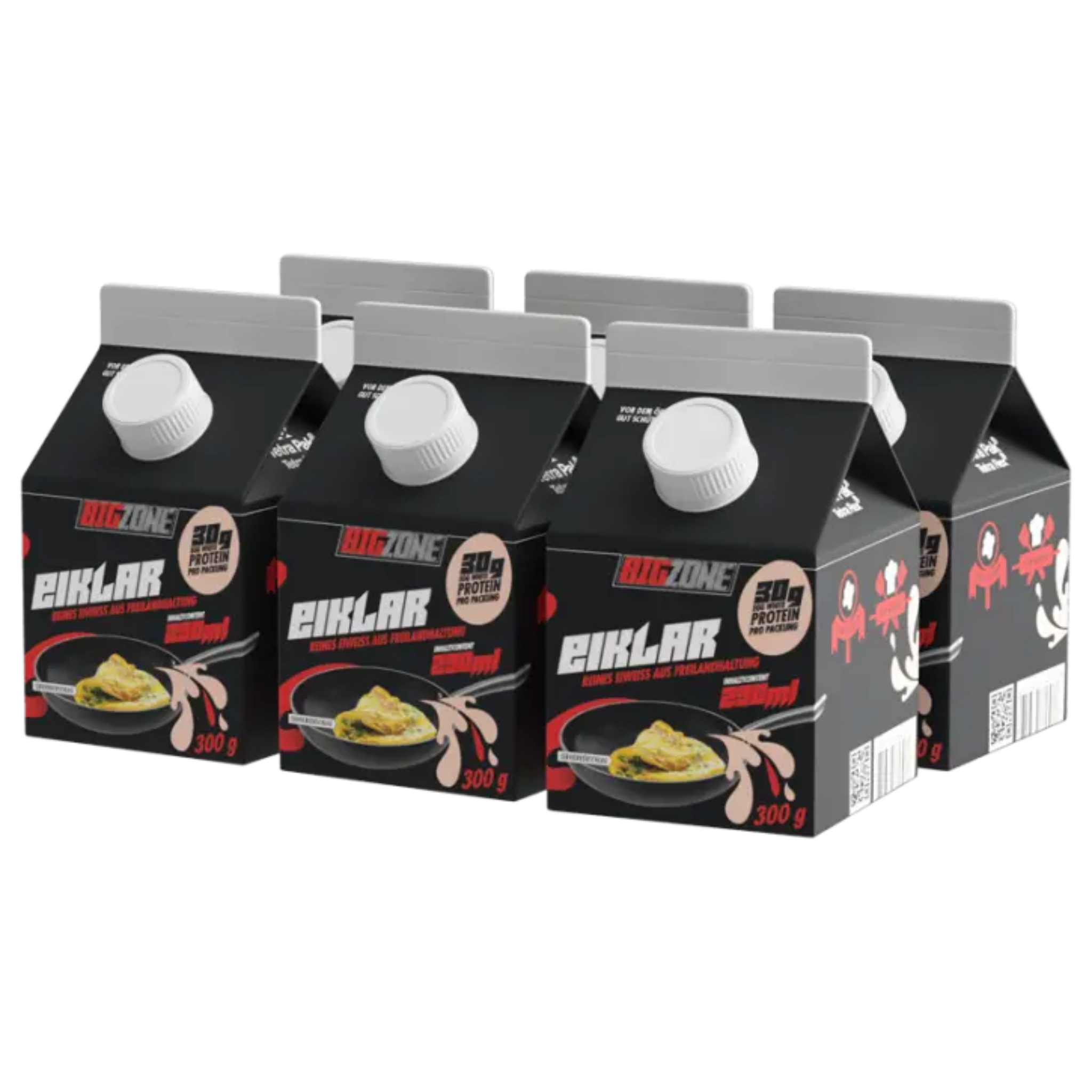 Big Zone Eiklar 6 x 300g