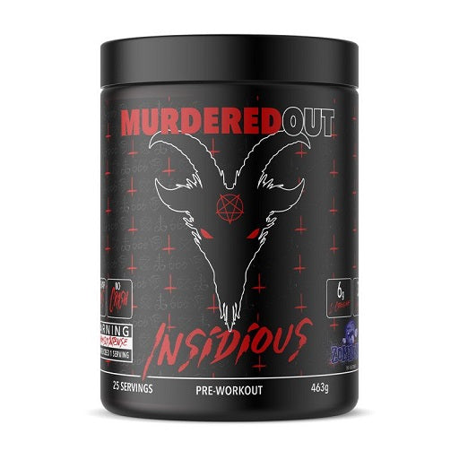 Murdered Out Insidious Preworkout (463g)