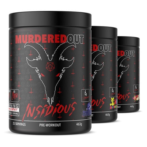 Murdered Out Insidious Preworkout (463g)