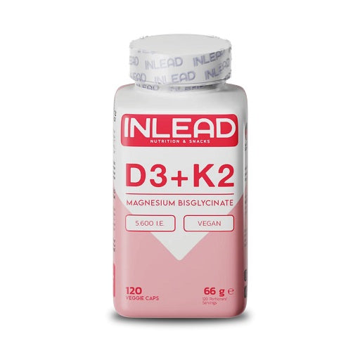 INLEAD Vitamin D3 + K2 + Magnesium (120 Kapseln)