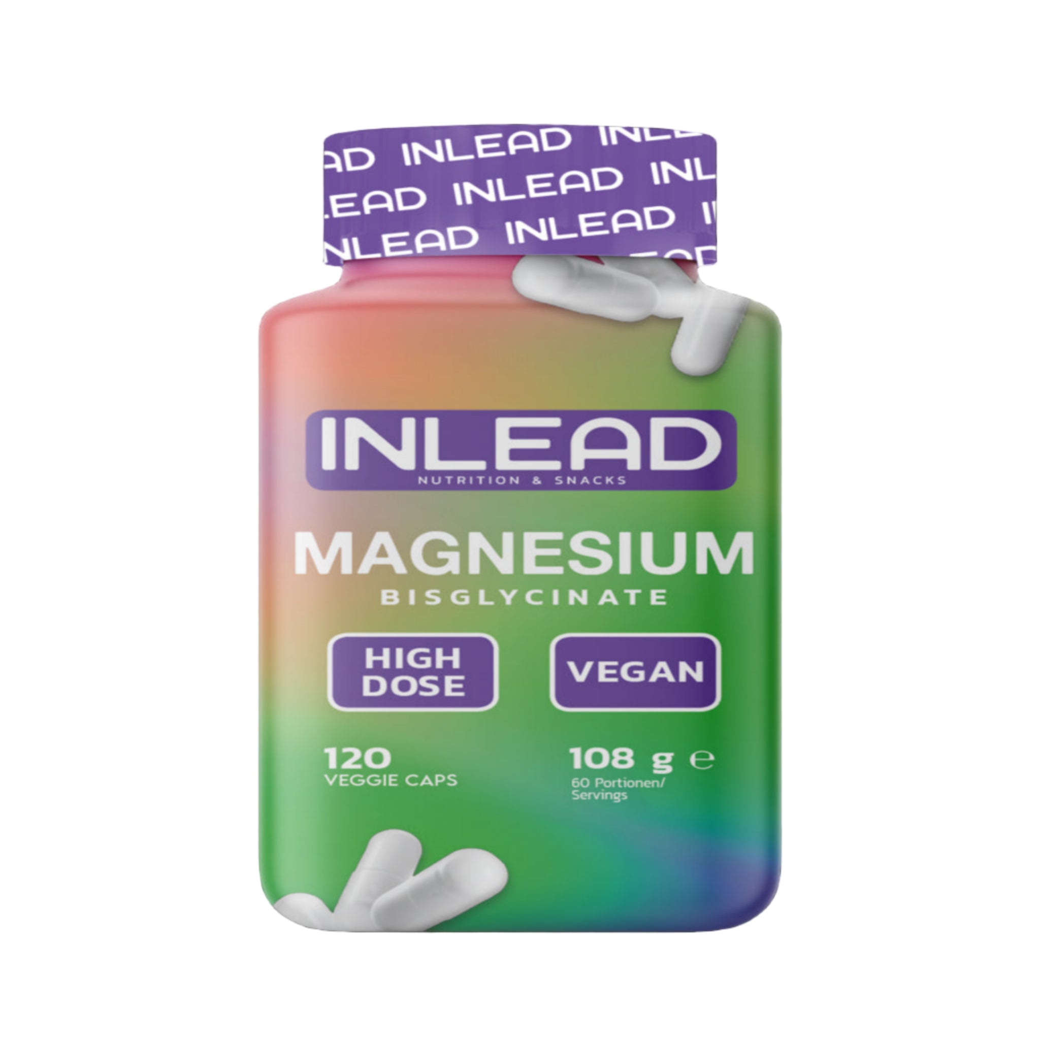 INLEAD Magnesium Bisglycinate (120 Kapseln)