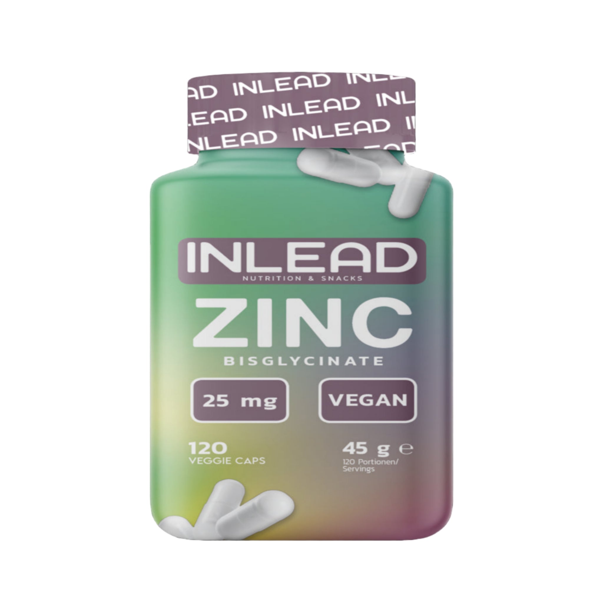 INLEAD Zinc Bisglycinate (120 Kapseln)