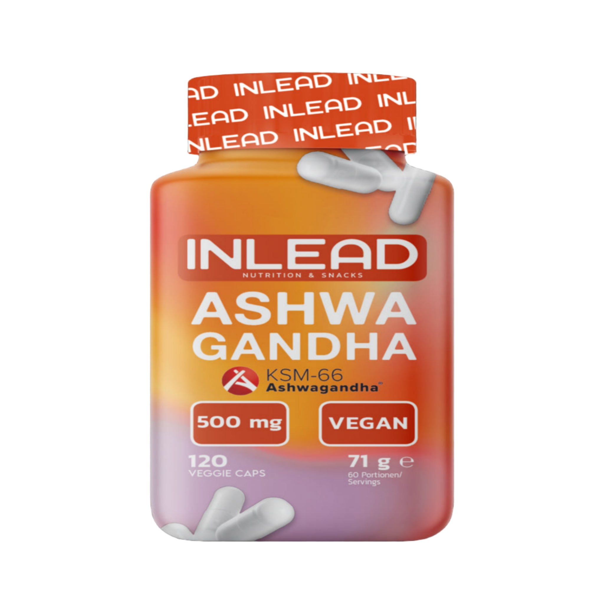 INLEAD Ashwagandha KSM-66 (120 Kapseln)