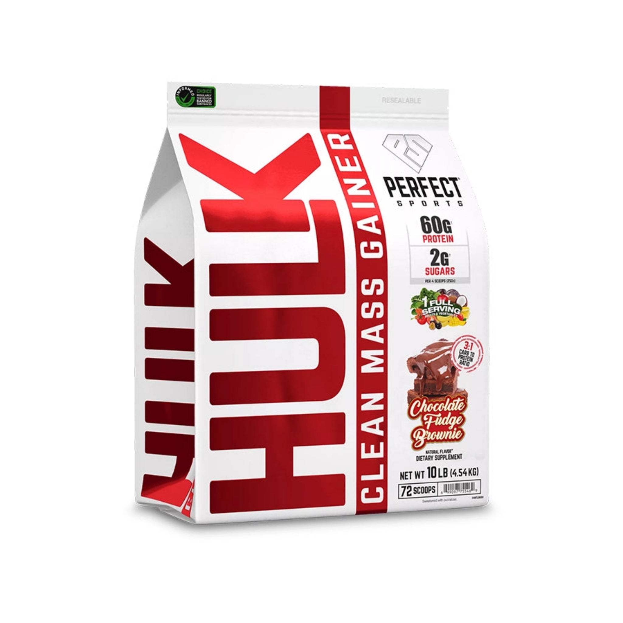 Perfect Sports HULK Clean Mass Gainer (4540g)