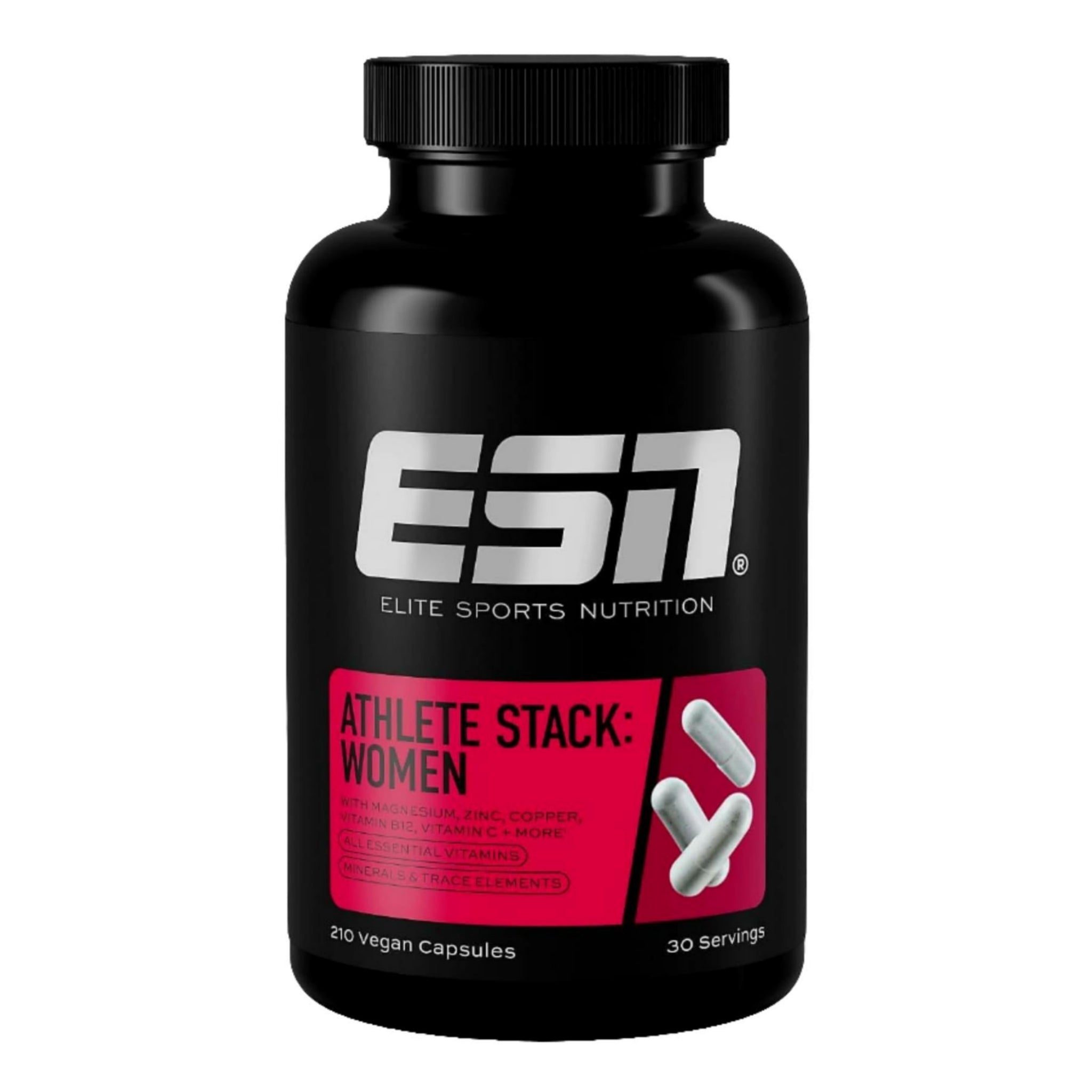 ESN Athlete Stack: WOMEN (210 Kapseln)