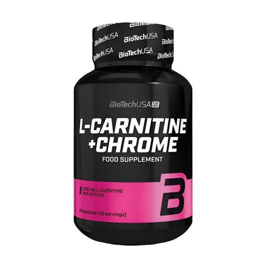 BioTechUSA L-Carnitine + Chrome (60 Kapseln)