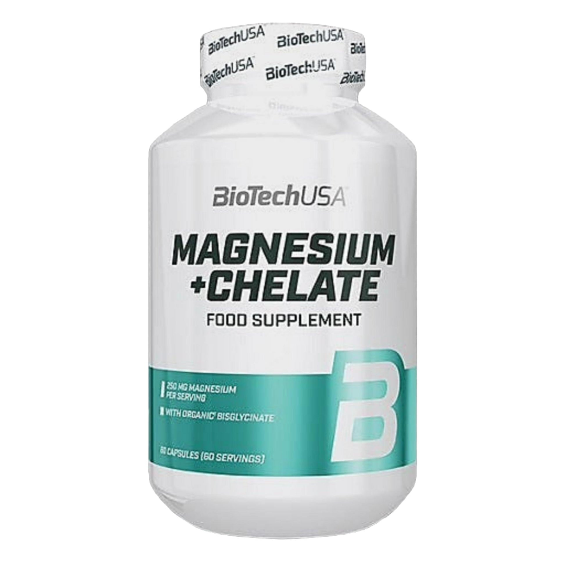 BioTechUSA Magnesium + Chelate (60 Kapseln)