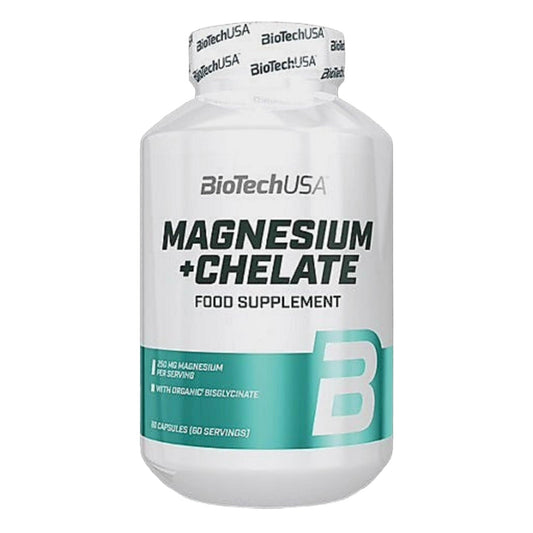 BioTechUSA Magnesium + Chelate (60 Kapseln)
