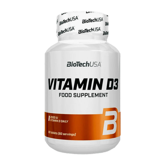 BioTechUSA Vitamin D3 (60 Tabletten)