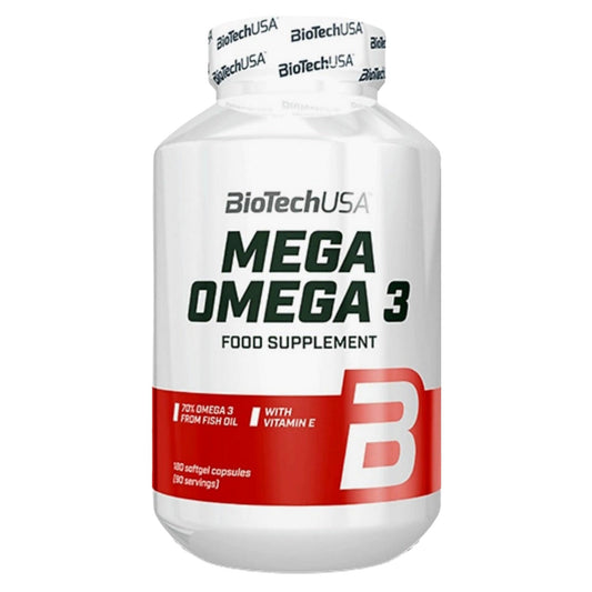 BioTechUSA Mega Omega 3 (180 Kapseln)