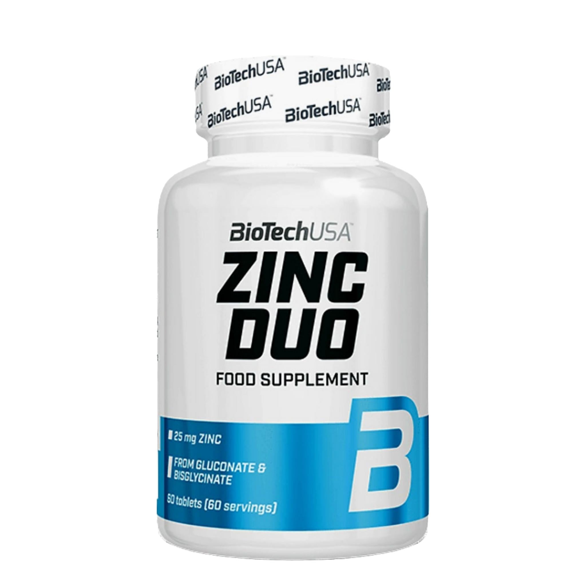 BioTechUSA Zinc Duo (60 Tabletten)
