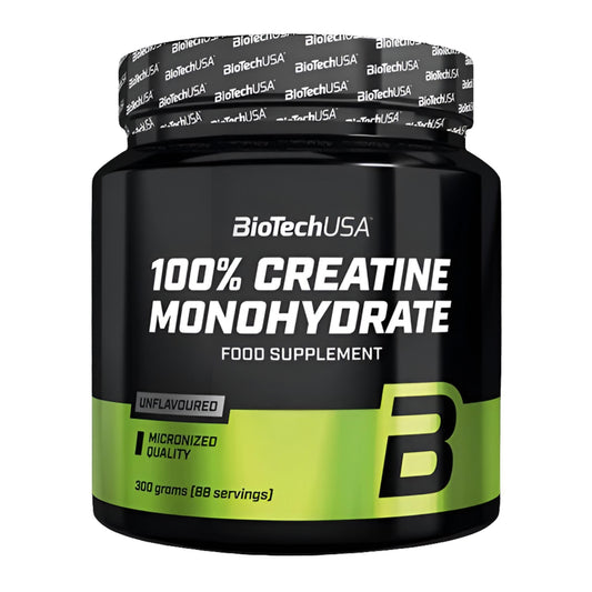 BioTechUSA 100% Creatine Monohydrate (300g) - Unflavoured