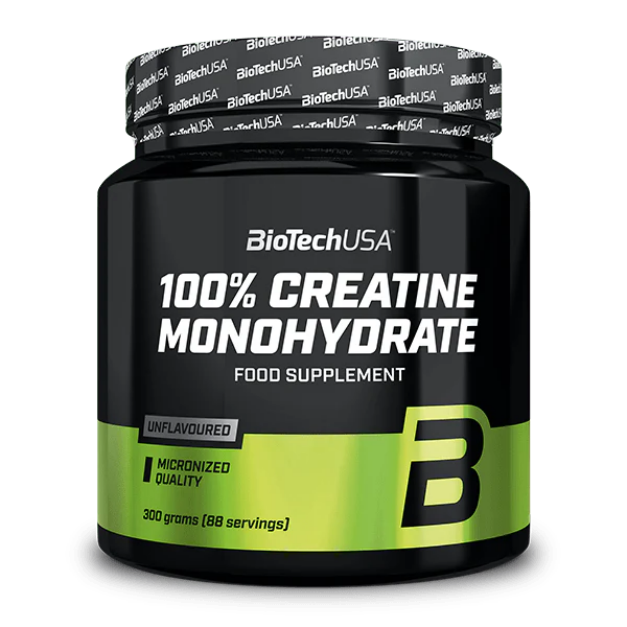 BioTechUSA 100% Creatine Monohydrate (300g) - Unflavoured