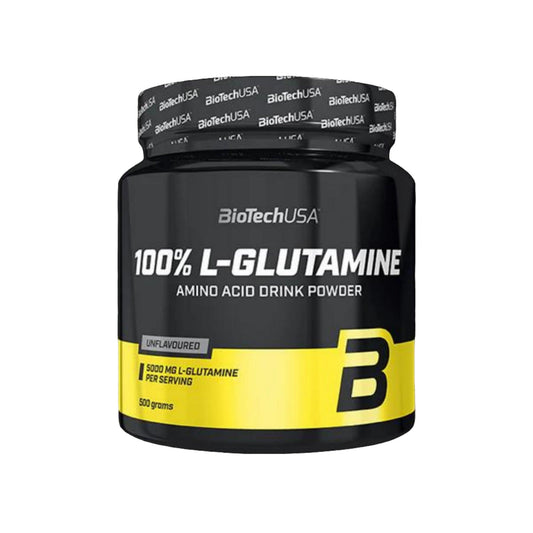 BioTechUSA 100% L-Glutamine (500g) - Unflavoured