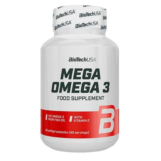 BioTechUSA Mega Omega 3 (90 Kapseln)