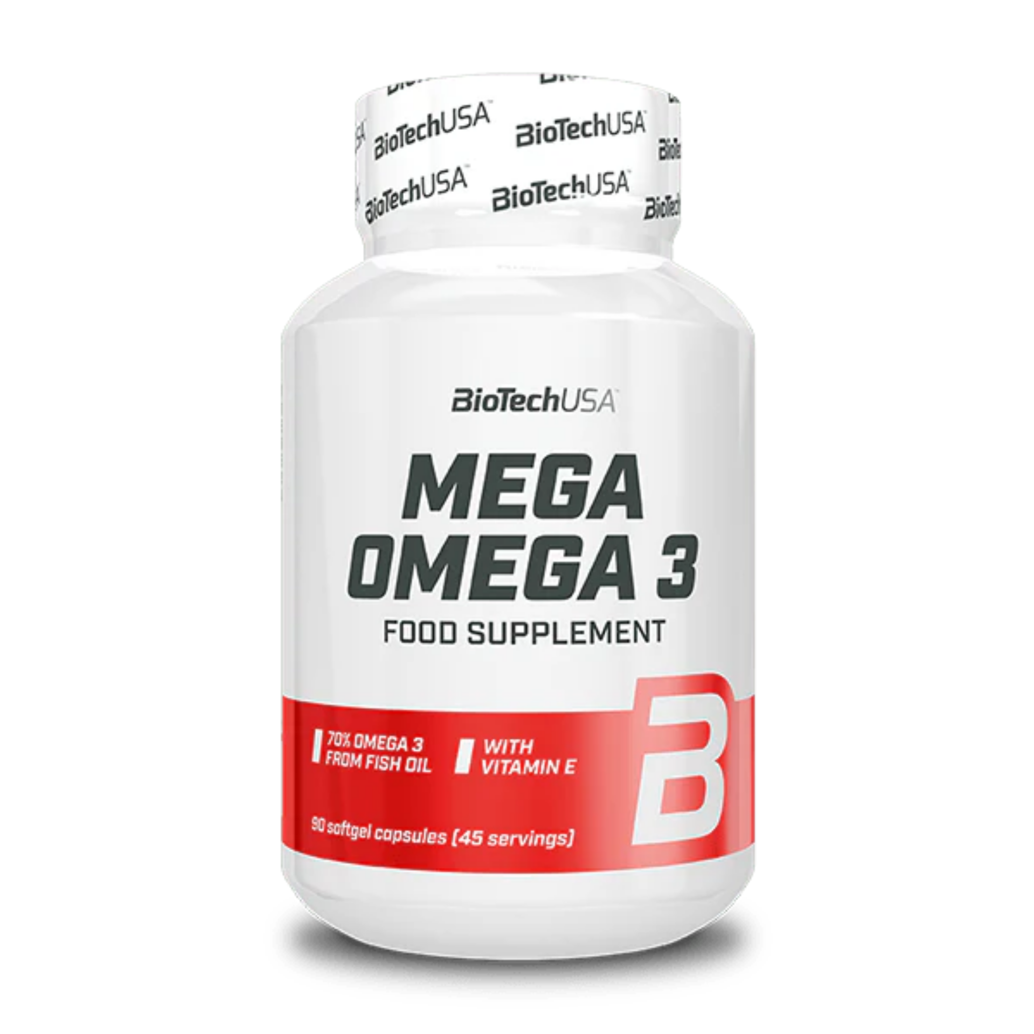 BioTechUSA Mega Omega 3 (90 Softgel-Kapseln)