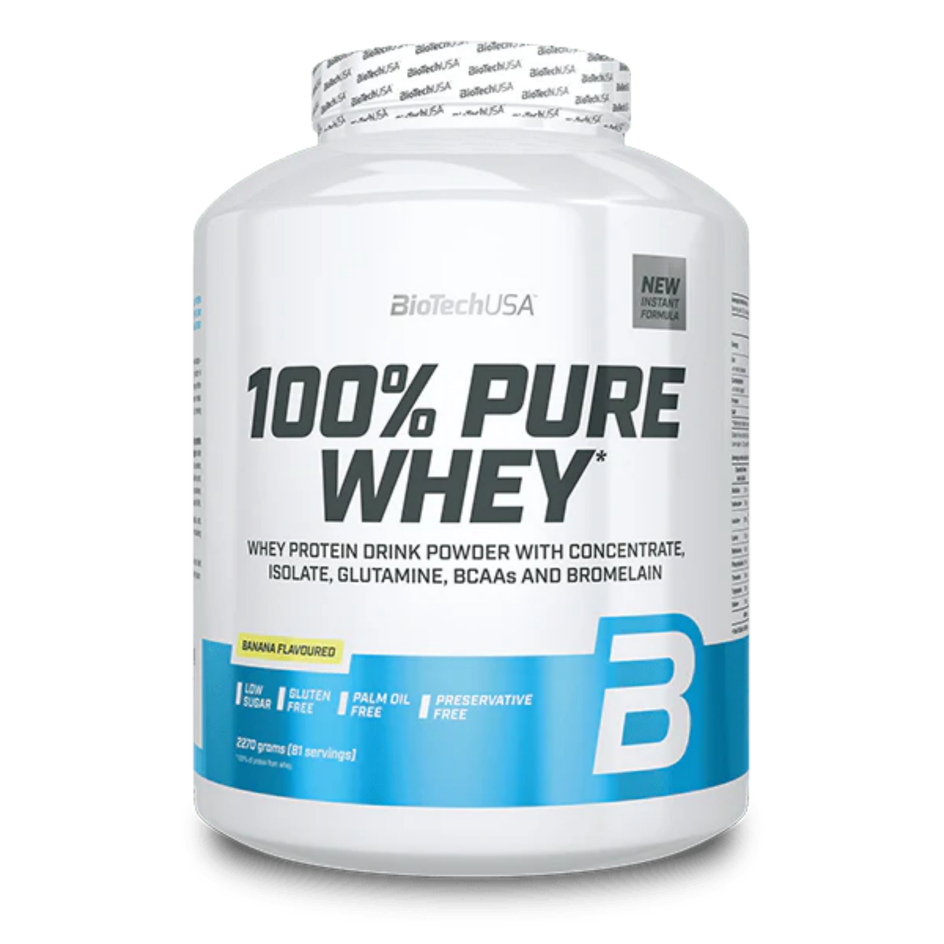 BioTechUSA 100% Pure Whey 2270g
