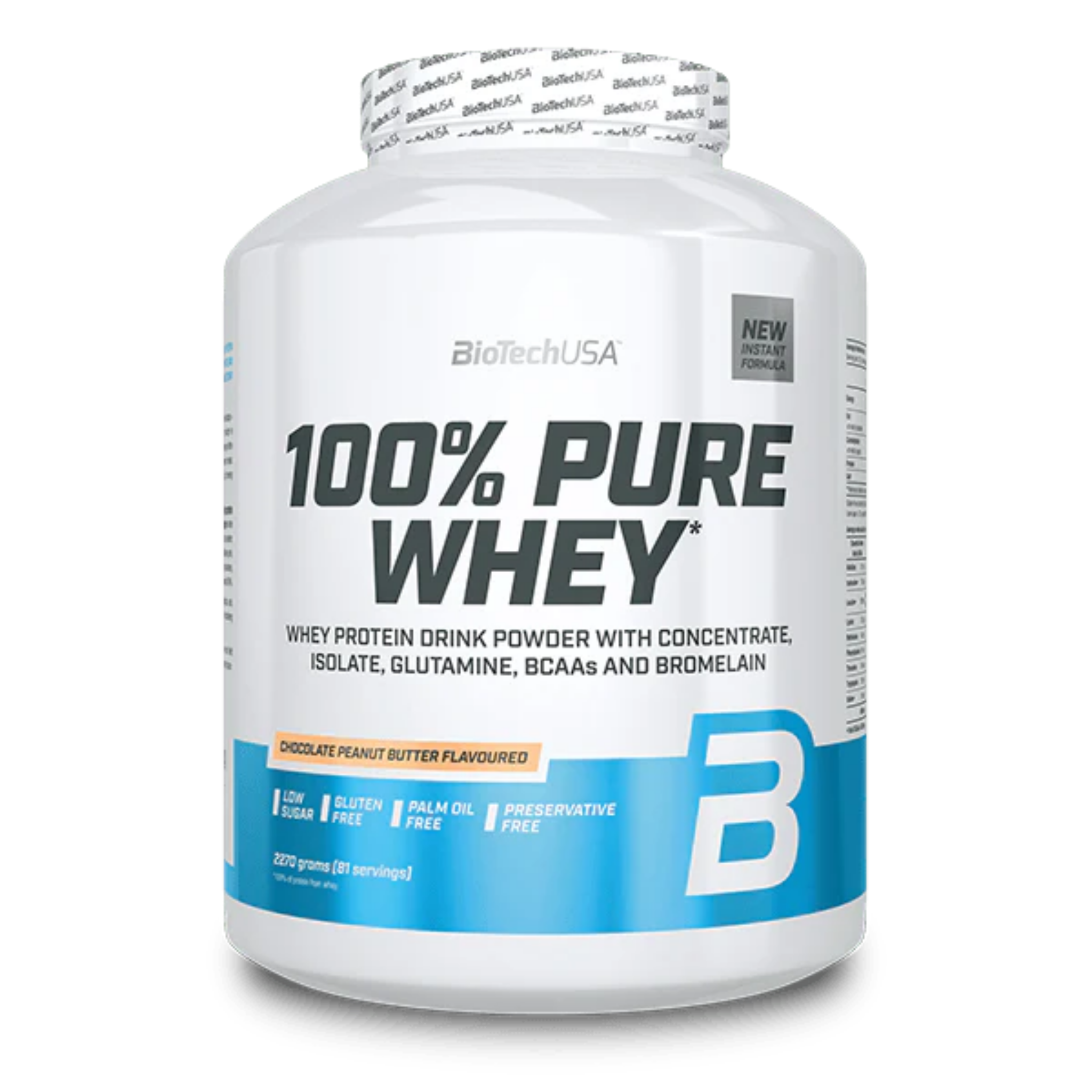 BioTechUSA 100% Pure Whey 2270g
