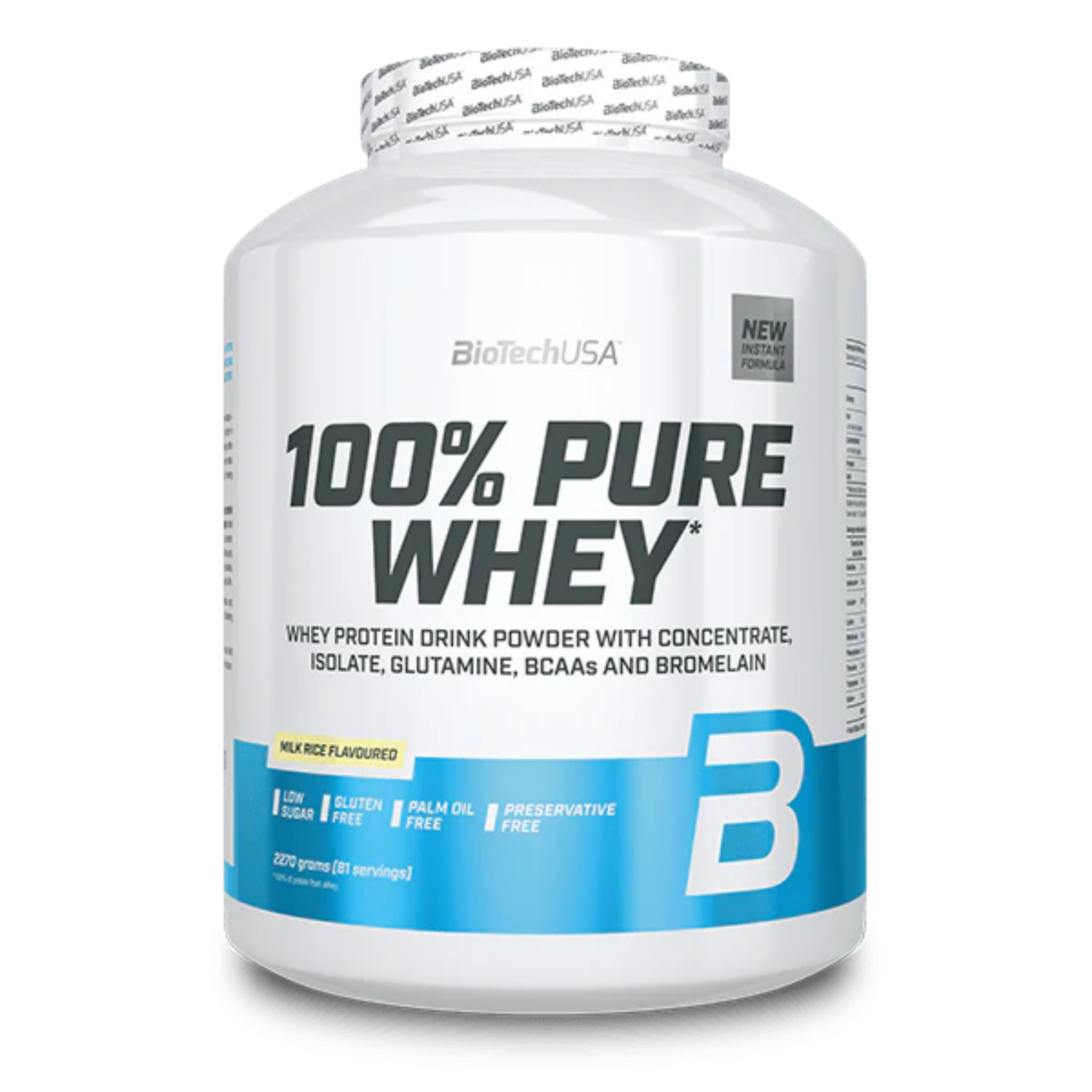 BioTechUSA 100% Pure Whey 2270g