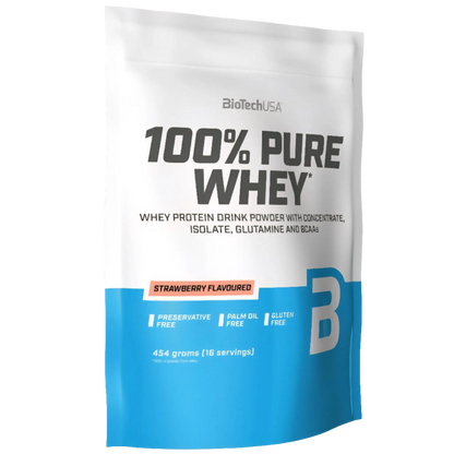 BiotechUSA 100% Pure Whey (454g)