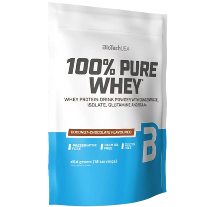 BiotechUSA 100% Pure Whey (454g)