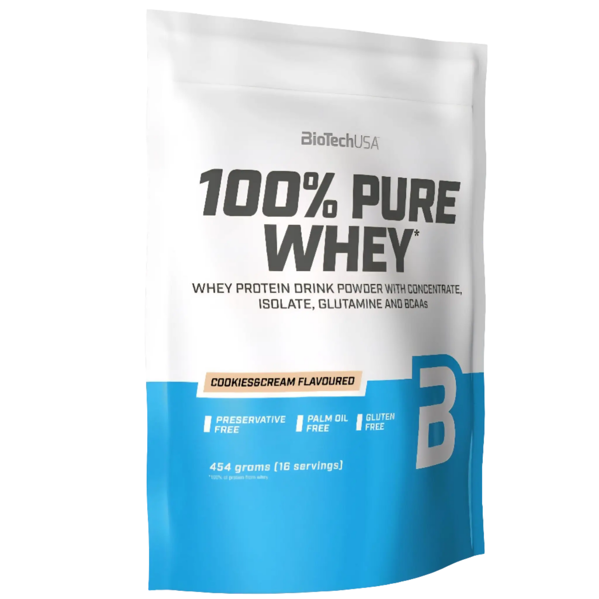 BiotechUSA 100% Pure Whey (454g)