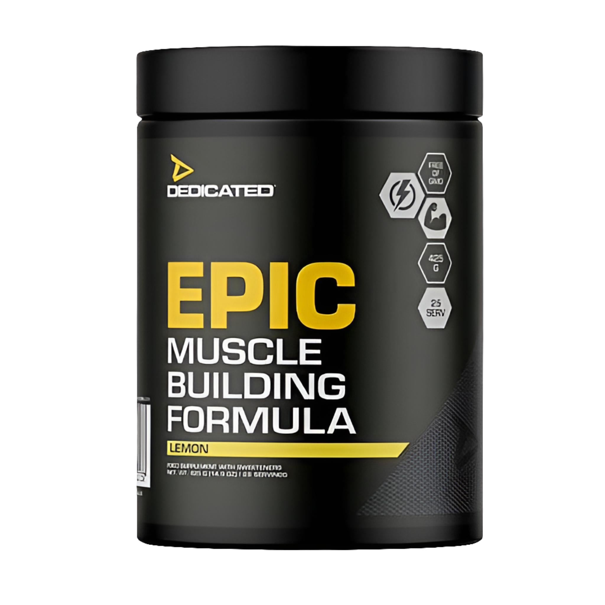 Dedicated Nutrition EPIC Muscle Building Formula (425g)
